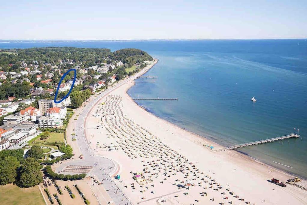 3Sz Penthaus Luna Am Sandstrand Mit Meerblick & Balkon Lübeck Exteriér fotografie