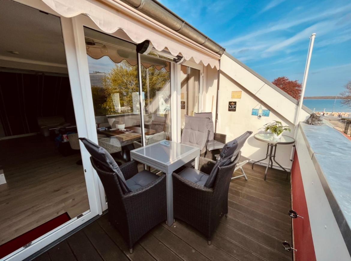 3Sz Penthaus Luna Am Sandstrand Mit Meerblick & Balkon Lübeck Exteriér fotografie