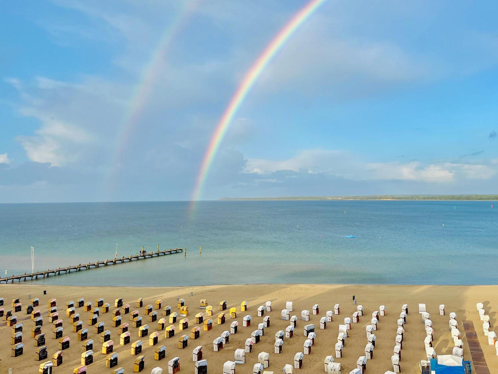 3Sz Penthaus Luna Am Sandstrand Mit Meerblick & Balkon Lübeck Exteriér fotografie